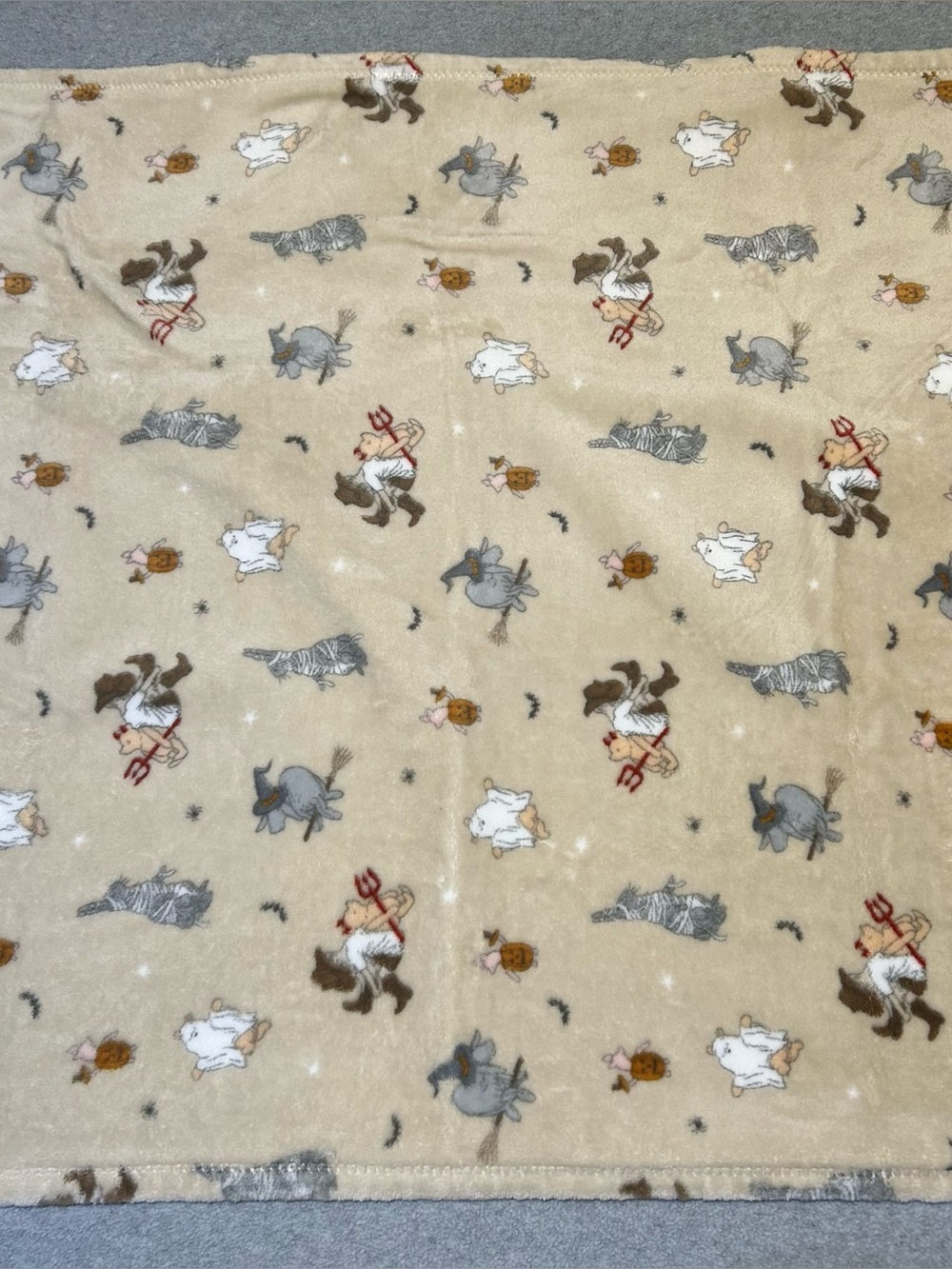 Baby Blanket Lightweight Winnie the Pooh Halloween | Pooh Bear Collection